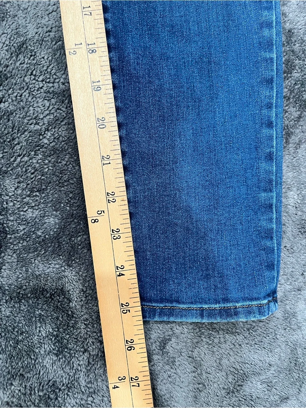 NYDJ Ami Skinny Jeggings Liftxtuck Jeans Size 10P Blue Denim Casual